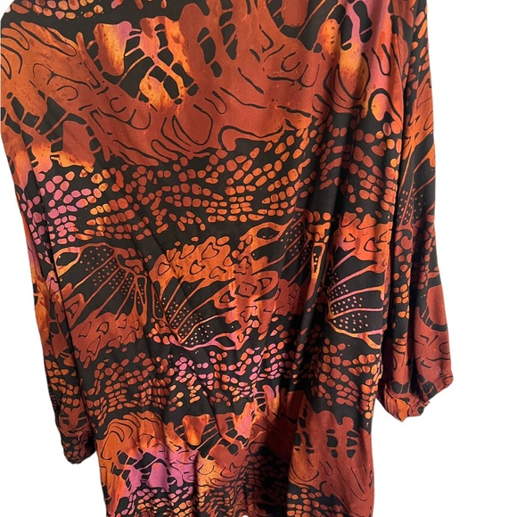 Vintage 1970’s Miami Batik African Rayon Pants Set - Picture 5 of 6